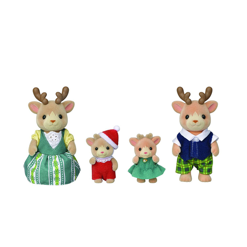 5pc Sylvanian Families Reindeer Family Kids Miniature Toy 3y+