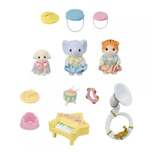Sylvanian Families Nursery Concert Kids Toy Set 3y+