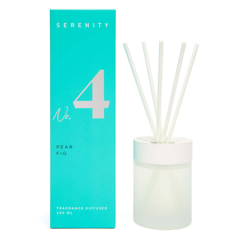 Serenity Numbered Core 200ml Reed Diffuser - Pear Fig