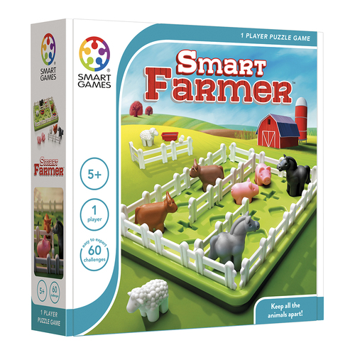 Smart Games Smart Farmer Children's Single Player Puzzle Game 4y+