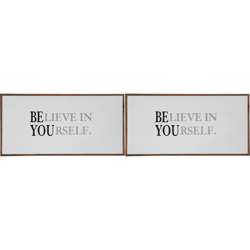 2PK LVD Sign Be You Decorative Home/Lounge Decor Ornament