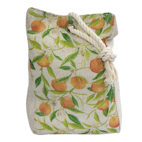 LVD Citrus Blossom 19cm Doorstop Weighted Door Stopper - Beige