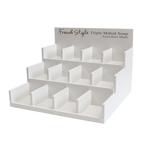 LVD Wooden 41cm Soap Display Box Storage Holder - Neutral