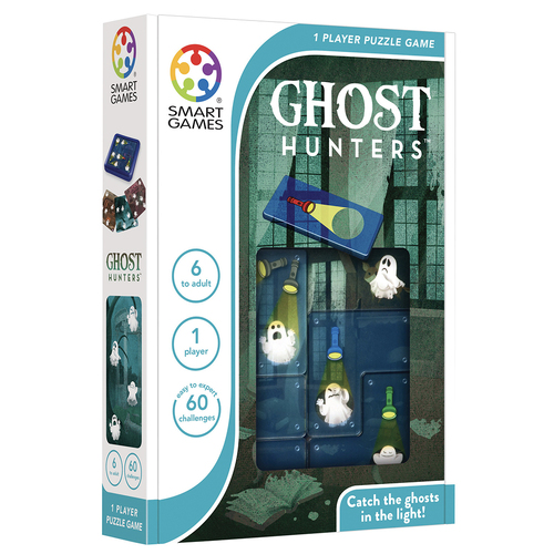 Smart Games Ghost Hunters Single Player Puzzle Game 6y+