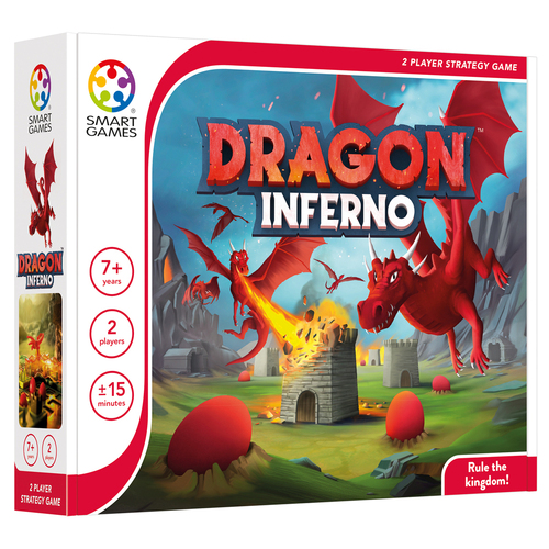Smart Games Dragon Inferno 2 Player Kids/Children Fun Strategy Game 7y+