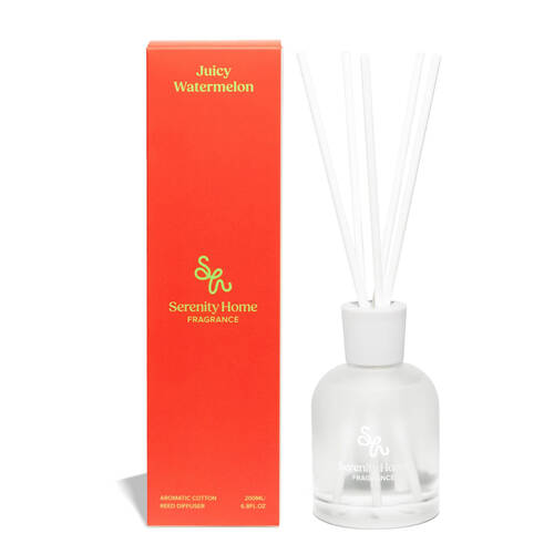 Serenity Refreshing Juicy Watermelon Scent Home Fragrance Reed Diffuser 200mL