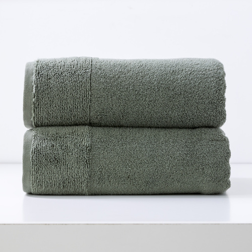 2pc Renee Taylor Aireys 650GSM Zero Twist Bath Sheet Agave