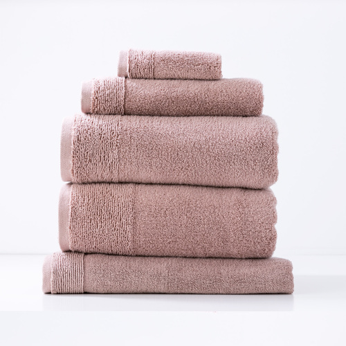 5pc Renee Taylor Aireys 650GSM Zero Twist Towel Set Cherwood