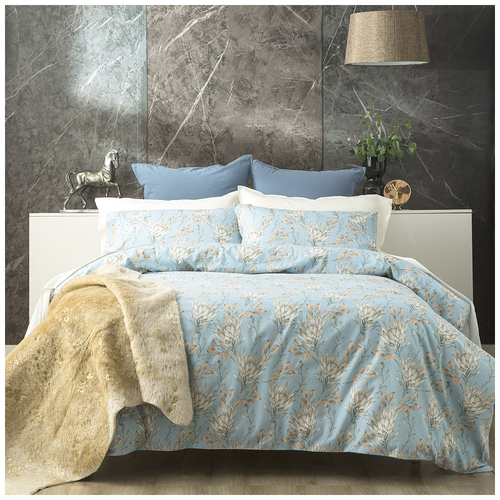 Park Avenue Super King Flannelette Quilt Cover Set 175 GSM Egypt Cotton PRO