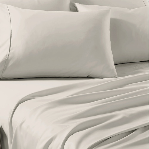 Renee Taylor Premium 1500TC Cotton Blend Sheet Set Queen Bone