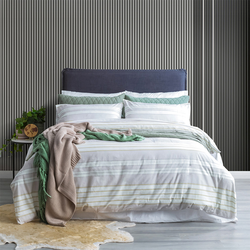 Park Avenue 175GSM Cotton Flannelette Double Quilt Cover Set Bon Fire