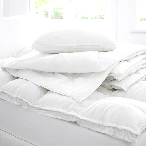 Renee Taylor Supreme Four Seasons Quilt Bed Single White Goose