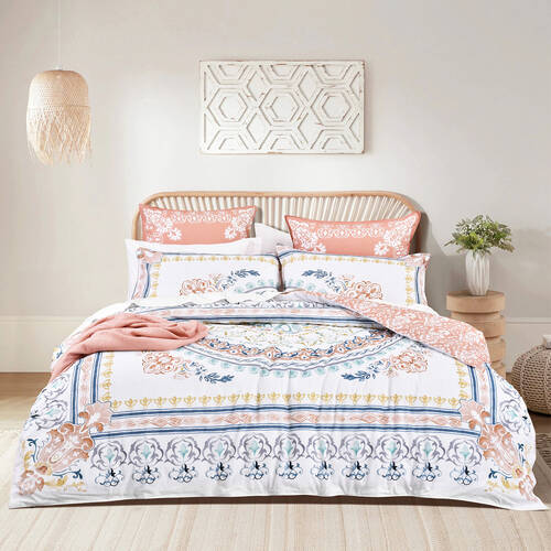 Renee Taylor 300 TC Cotton Reversible Euro Pillowcase Kalina