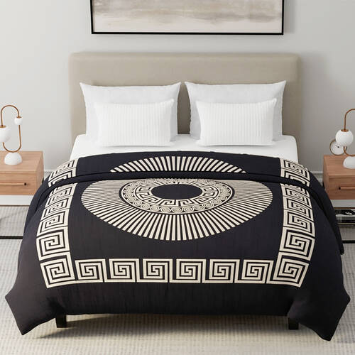 Renee Taylor Acrylic Printed Mink Blanket 220x240cm - Maze