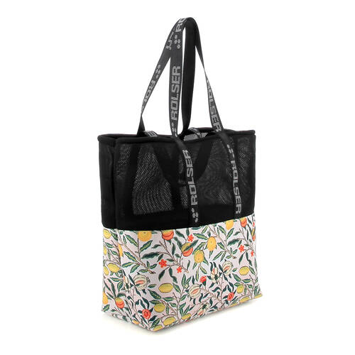 Rolser William Morris Reusable Urban 30L Shopping Bag 35x20x43cm Pomegranate