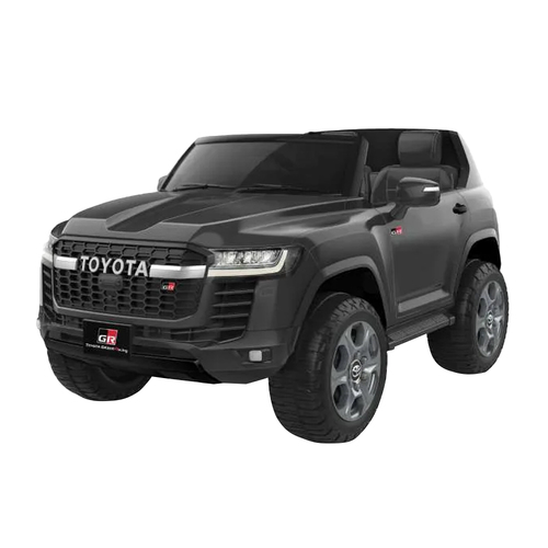 Volta Toyota Landcruiser Black 12V Kids Ride On Car Smart Control Toy 3+