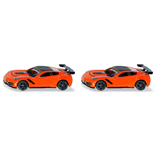 2PK Siku 1534 Chevrolet Corvette ZR1 Diecast 81cm Vehicle Toy 3y+