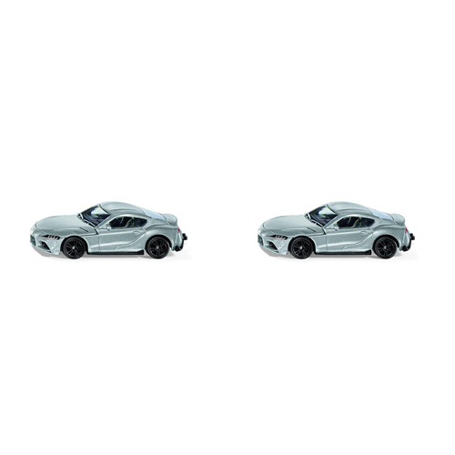 2PK Siku 1578 Toyota GR Supra Silver Diecast Vehicle 85mm Toy Car 3y+