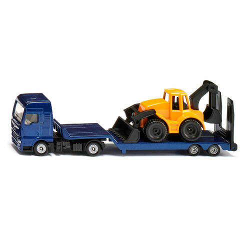Siku MAN Truck w/ Backhoe Loader Vehicle Kids Toy 3y+