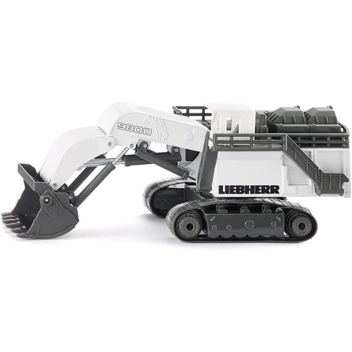 Siku 1:87 Scale Diecast Mining Excavator Kids 113mm Toy White 3y+