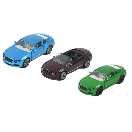 3pc Siku Bentley Limited Edition B Car Vehicle Set Kids Toy 3y+