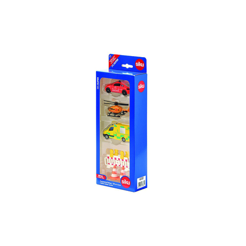 7pc Siku Rescue Emergency Vehicles Kids Toy Play Set 3y+