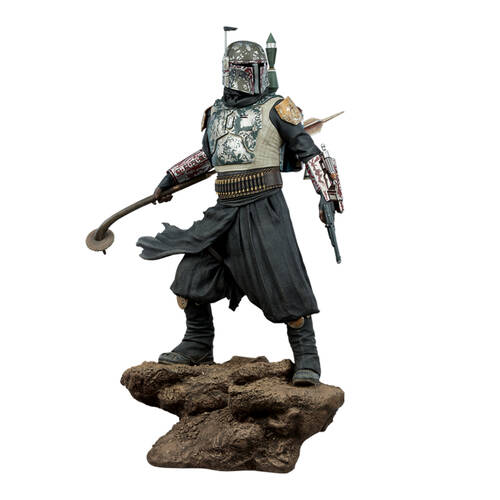 Star Wars: The Mandalorian Boba Fett Premium Statue