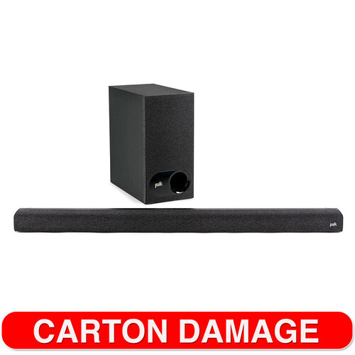 Polk Audio Signa S3 Soundbar w/ Wireless Subwoofer & Built-In Chromecast