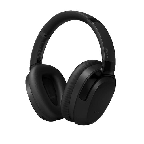 Silcron Active Noise Cancelling Headphones 40H Playtime - Black