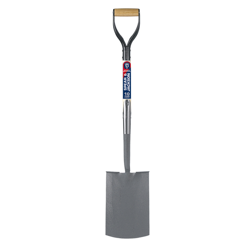 Spear & Jackson Neverbend Professional Spade Garden Tool D-Handle 29cm Grey