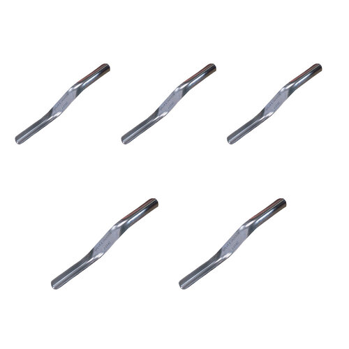 5PK Spear & Jackson Brick Jointer Convex C/Steel 13x10mm - Silver