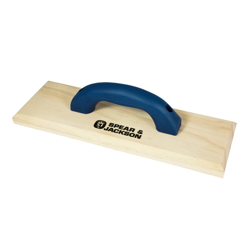 Spear & Jackson Pine Timber Float Plastic Handle 275mm - Natural