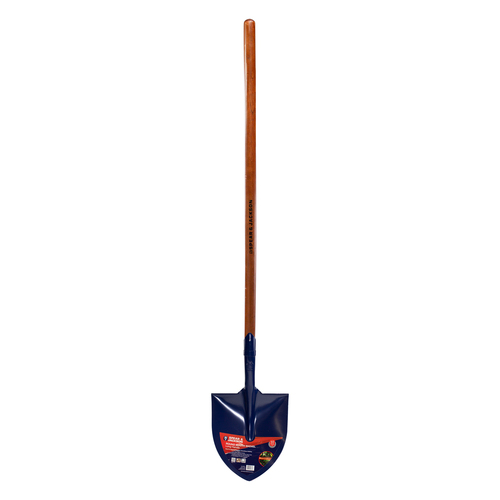 Spear & Jackson County Steel Shovel Round Mouth w/ Long Handle 119cm Blue