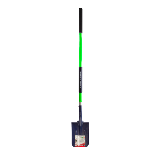 Spear & Jackson Trade Steel Fibreglass Post Hole Shovel Garden Tool 119cm