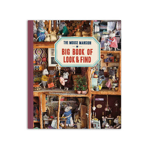 Sam & Julia The Mouse Mansion Book - Big Book of Look & Find 3y+