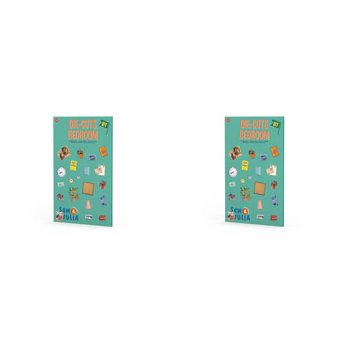 2PK Sam & Julia DieCuts Master Bedroom Miniature Decor 6y+