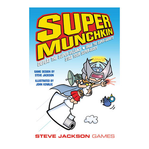 Steve Jackson Games Munchkin Super Munchkin Edition Card Game 12y+