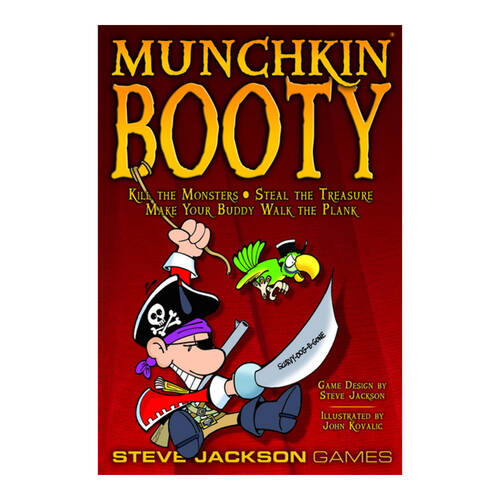 Munchkin Booty Card Game Revised Family Play Night 10y+