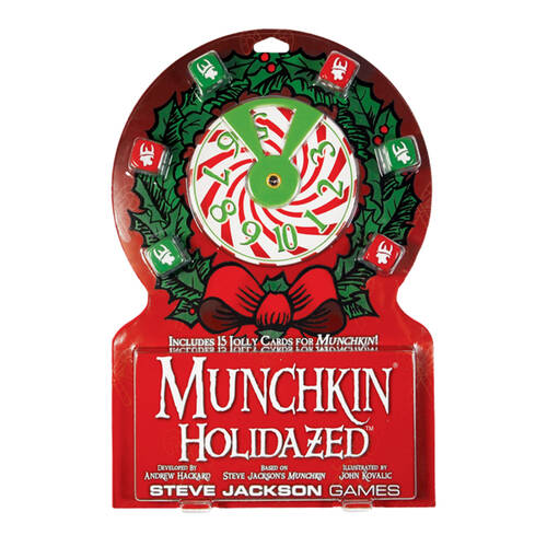 Munchkin Holidazed Boosters/Dice Board Game Expansion 10y+