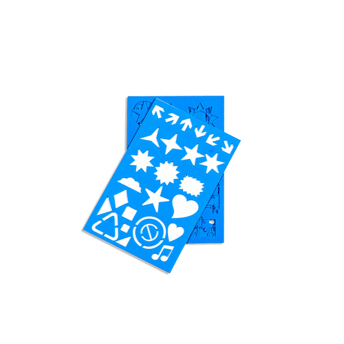 5pc Sandleford Stencil Blue