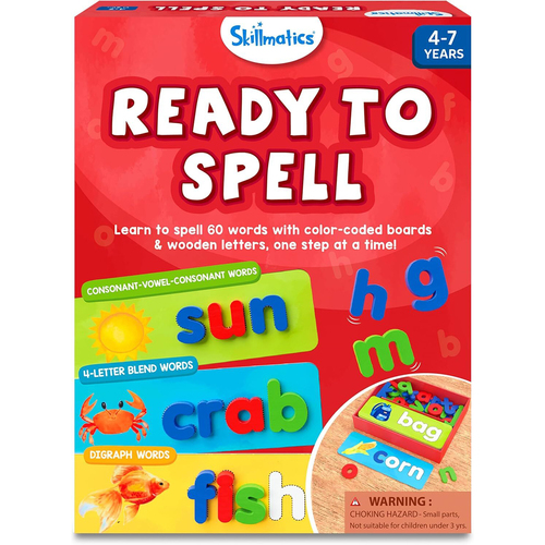 Skillmatics Ready to Spell Interactive Kids/Childrens Toy 4+