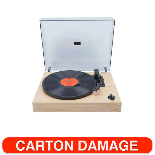 Silcron Encore Vinyl/Record Turntable with PC Encoding - Pine