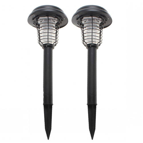 2PK Lenoxx Mosquito Zapper Solar Night Lamp