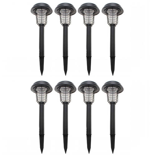 8PK Lenoxx Mosquito Zapper Solar Night Lamp