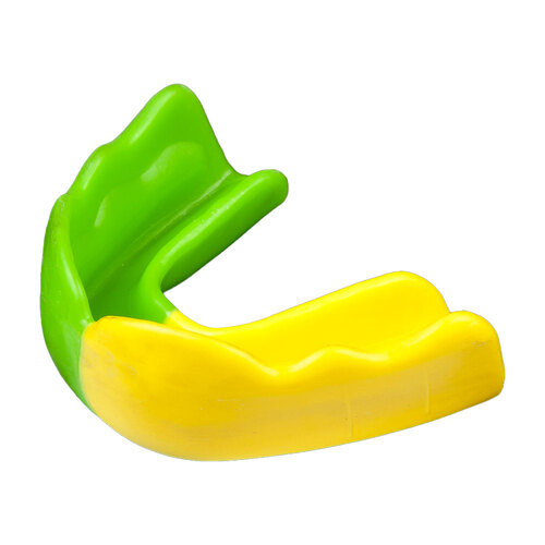 Signature Type 2 Protective Mouthguard Adults Green/Yellow