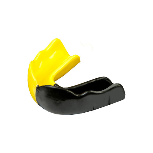Signature Type 2 Protective Mouthguard Teen Black/Yellow