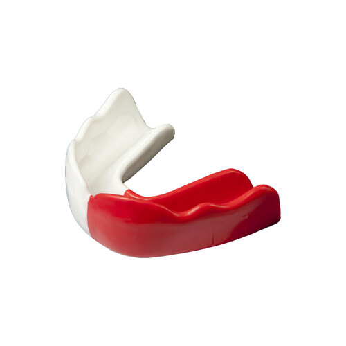 Signature Type 2 Protective Mouthguard Teen Red/White