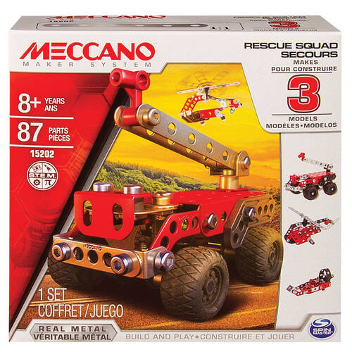Meccano 3 Model Set - Fire Engine