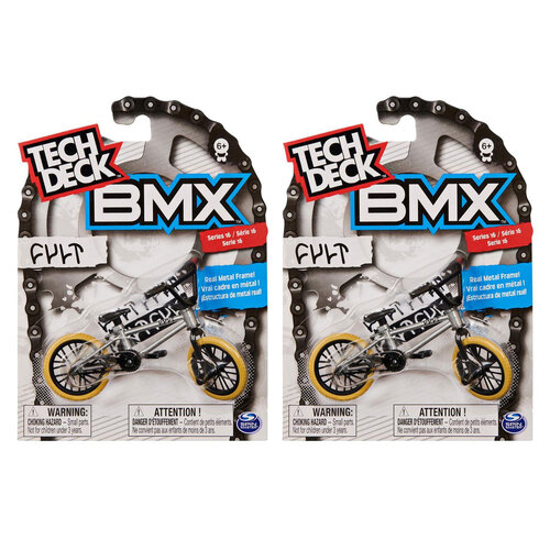 2PK Spin Master Tech Deck BMX Singles Bike/Bicycle Kids/Children Toy Asstd 6+