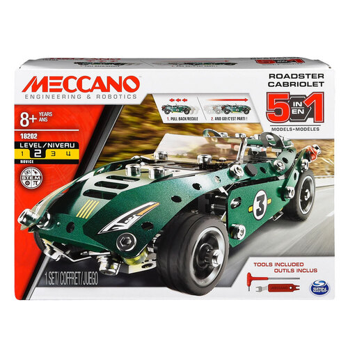 Meccano 5 Model Pull Back Car